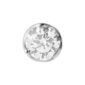 Georg Jensen Signature Diamonds Solitaire Stud Earring 0.20 ct | White Gold | Kneen & Co