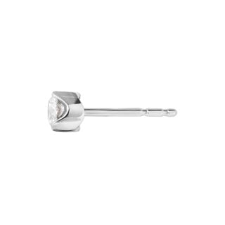 Georg Jensen Signature Diamonds Solitaire Stud Earring 0.20 ct | White Gold | Kneen & Co