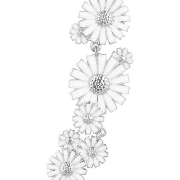 GJensen-20001532-DAISY-LAYERED-NECKLACE-SLVR-RH-WHT-ENML-1200x1200-100KB-ZOOM Georg Jensen Daisy Layered Necklace in Sterling Silver and White Enamel | Kneen & Co