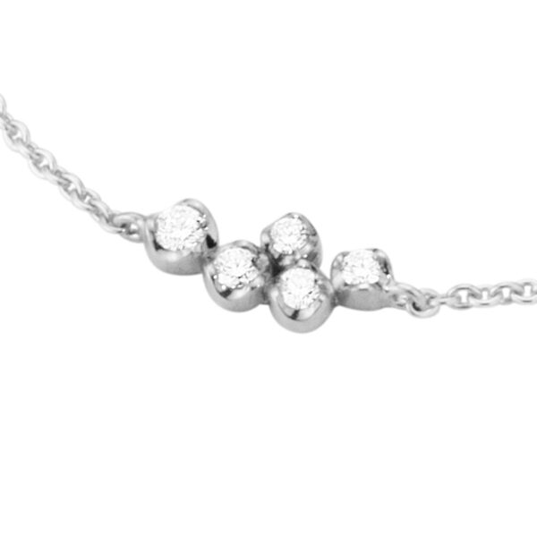 George Jensen Signature Diamonds Bracelet 0.28 ct | White Gold | Kneen & Co
