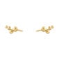 Georg Jensen Moonlight Grapes Ear Studs in yellow gold | Kneen & Co