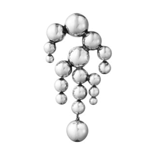 Georg Jensen Moonlight Grapes Brooch in Sterling Silver | Kneen & Co
