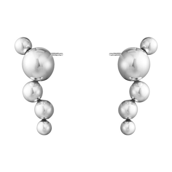 Georg Jensen Moonlight Grapes Earrings in sterling silver | Kneen & Co