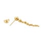 Georg Jensen Moonlight Grapes Long Earrings in yellow gold | Kneen & Co