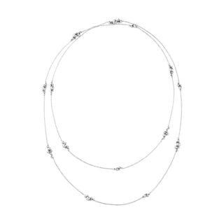 Georg Jensen Moonlight Grapes Sautoir in sterling silver | Kneen & Co