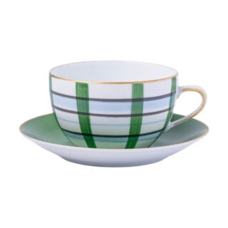 Marie Daage Madras No. 1 Tea Cup and Saucer