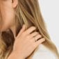 Georg Jensen Offspring Ring in sterling silver on model no. 20000137 | Kneen & Co