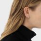 Georg Jensen Offspring Small Earhoop in sterling silver no. 20001002 | Kneen & Co