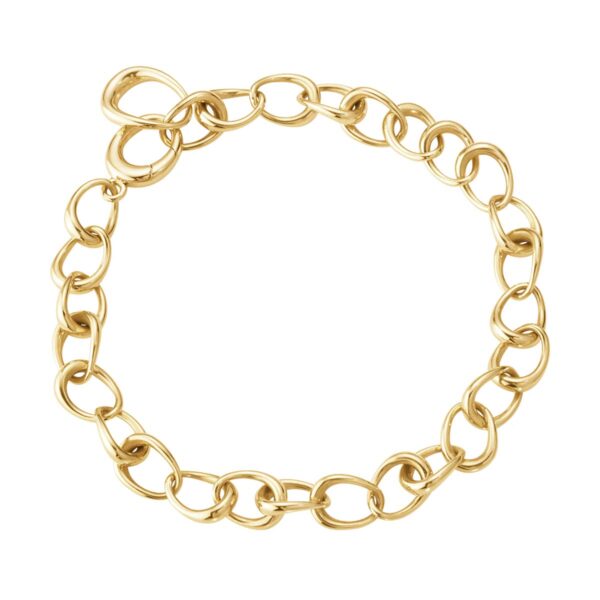 Georg Jensen Offspring Link Bracelet in 18 kt yellow gold | Kneen & Co