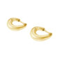 Georg Jensen Offspring Earhoops in Gold | Kneen & Co