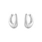 Georg Jensen Offspring Small Earhoops in Silver | Kneen & Co