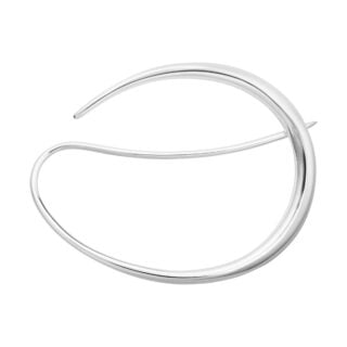 Georg Jensen Offspring Small Brooch in Silver | Kneen & Co