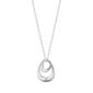 Georg Jensen Offspring Necklace with Pendant, Small in sterling silver | Kneen & Co
