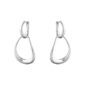 Georg Jensen Offspring Interlocked Earrings in sterling silver | Kneen & Co
