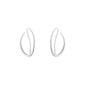 Georg Jensen Offspring Double Earhoops in sterling silver | Kneen & Co