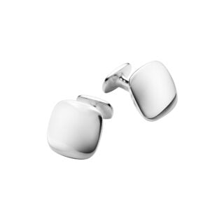 Georg Jensen Men's Classic Square Cufflink Silver | Kneen & Co