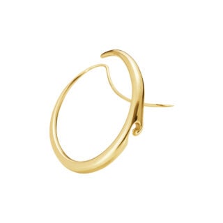 Georg Jensen Offspring Brooch, Small in 18 kt. yellow gold | Kneen & Co