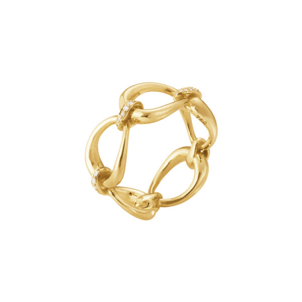 GJensen-20001760-OFFSPRING-RING-1433C-YG-DIAMND-0-14CT-01-1200x1200-100KB Georg Jensen Offspring Ring in 18 kt yellow gold | Kneen & Co