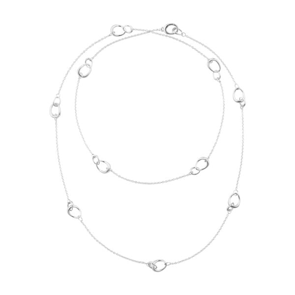 Georg Jensen Offspring Sautoir Necklace in sterling silver