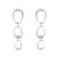 Georg Jensen Offspring Loop Earrings in sterling silver | Kneen & Co