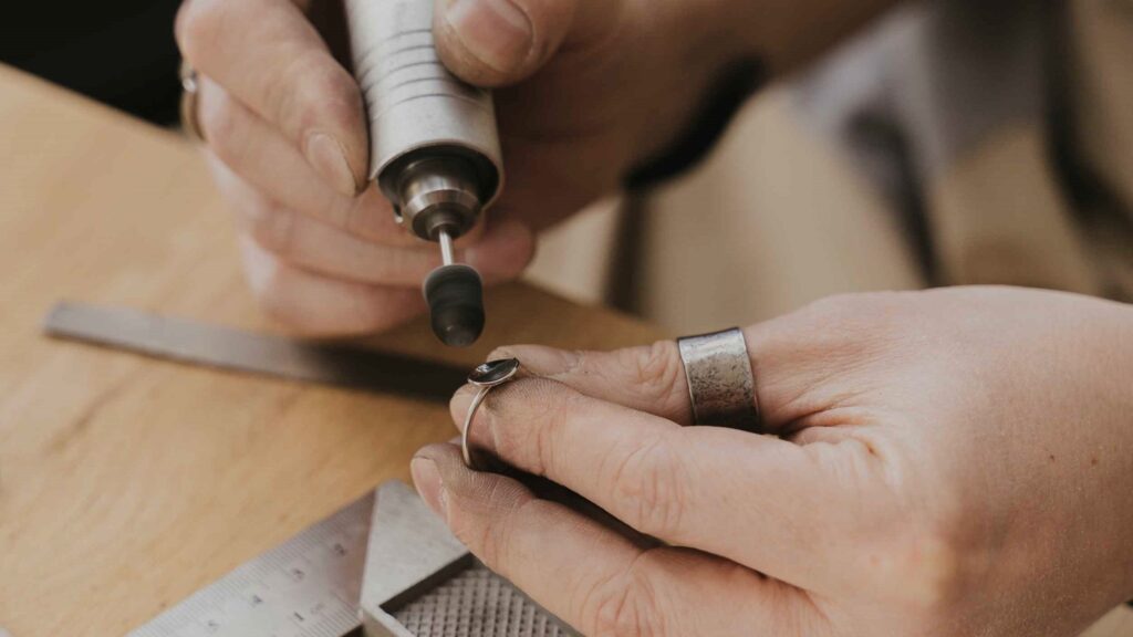 Polishing Fine Jewelry