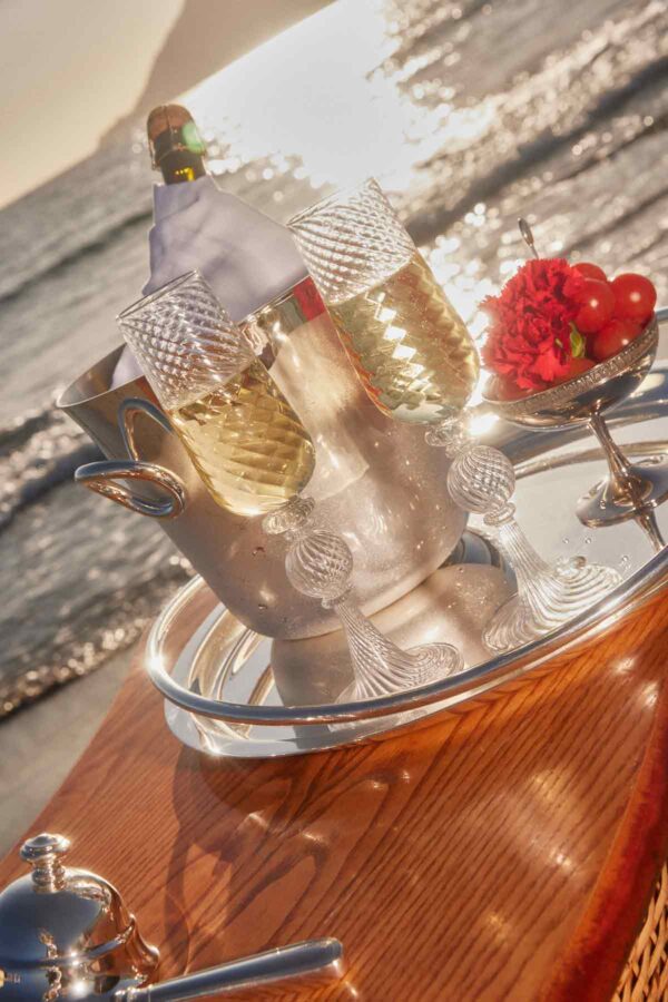 CHRISTOFLE-Vertigo-MOOD-B04200303-Round-Tray-Close-Up-1200w-100KB Christofle Silver Plated Serveware at Kneen & Co