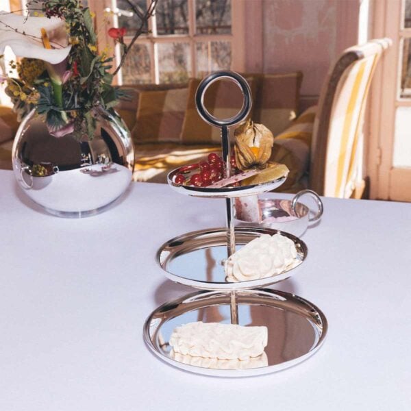 CHRISTOFLE-Vertigo-MOOD-B04248410-3Tier-1200w-100KB Christofle Silver Plated Serveware at Kneen & Co