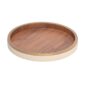 Riviere Dama Leather Round Tray | Kneen & Co