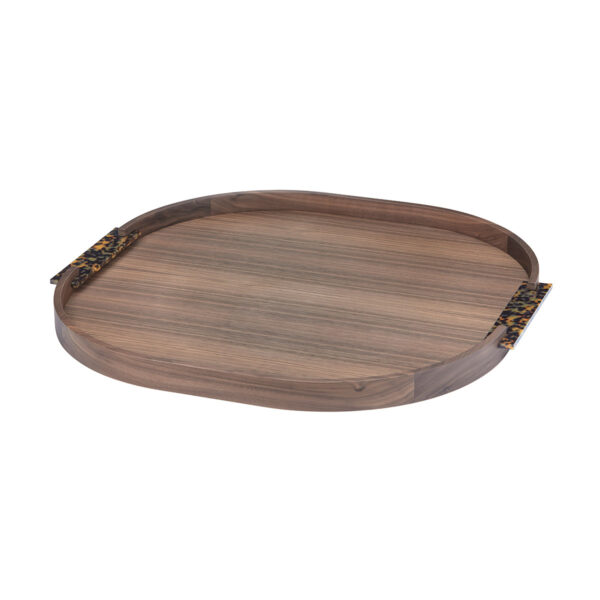 GB-RIVIERE-GV3-N-A-DamaRoundedTray-LG-walnut-tortoise-01-1200x1200-100KB Riviere Dama Leather Rounded Tray | Kneen & Co