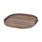 Riviere Dama Leather Rounded Tray | Kneen & Co
