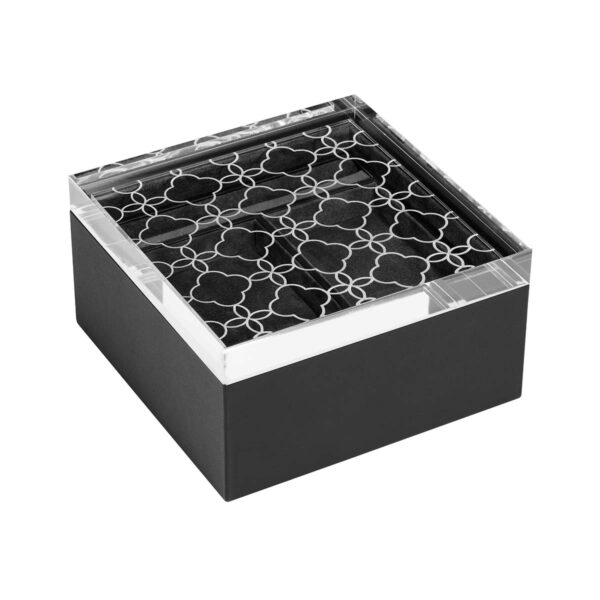GB-RIVIERE-JB-CF-Iris-JewelleryBox-wRemovable-TrayLeather-SuedeLining-FloralLid-BLK-CUTOUT01-1200x1200-100KB Riviere Iris Leather Jewelry Box | Kneen & Co