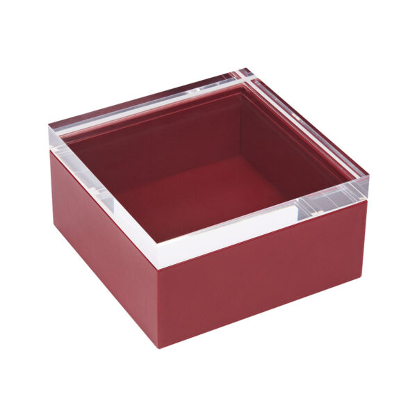 GB-RIVIERE-JBBoxSQR-wRemovable-Tray-Leather-Suede-CUTOUT-CHERRY-1200x1200-100KB Riviere Febe Leather Jewelry Box | Kneen & Co