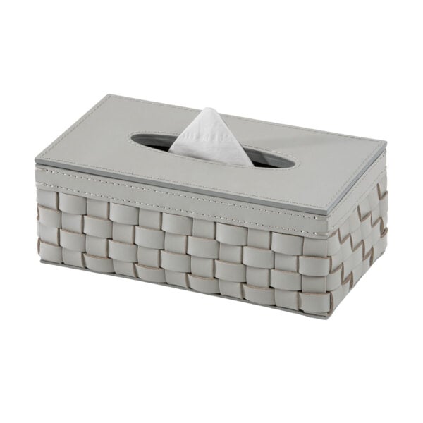 GB-Riviere-BK-PC-rect-Barcellona-TissueHolder-Rectangular-GREY-CUTOUT01-1200x1200-100KB Riviere Barcellona Leather Tissue Holder | Kneen & Co