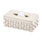 Riviere Barcellona Leather Tissue Holder | Kneen & Co