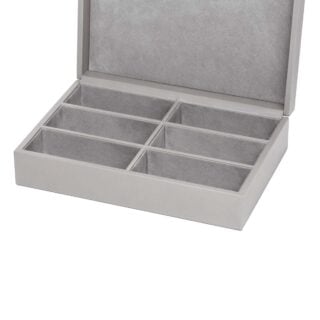 Riviere Mila Leather Glasses Box | Kneen & Co