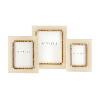 Riviere Bice Leather Picture Frame | Kneen & Co