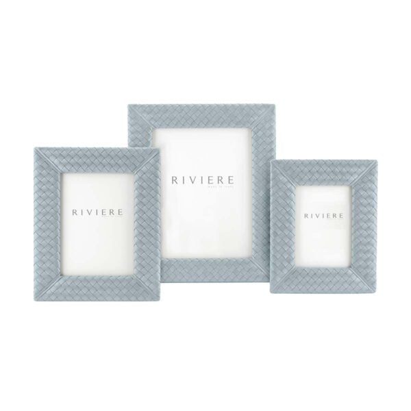 Riviere Nora Leather Picture Frame | Kneen & Co