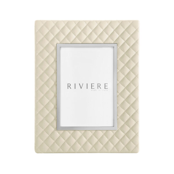 Riviere Anita Leather Picture Frame | Kneen & Co