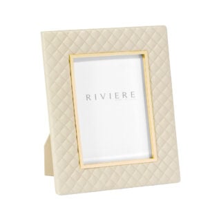 Riviere Anita Leather Picture Frame | Kneen & Co