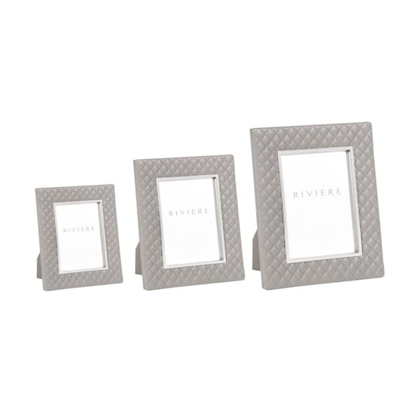 Riviere Anita Leather Picture Frame | Kneen & Co