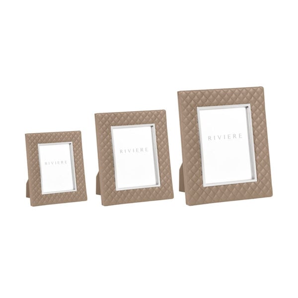 Riviere Anita Leather Picture Frame | Kneen & Co