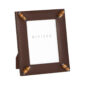 Riviere Frida Leather Picture Frame | Kneen & Co