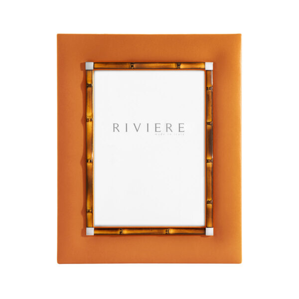 GB-Riviere-F2-BB-MED-PUMPKIN-CUTOUT-1200x1200-100KB Riviere Bice Leather Picture Frame | Kneen & Co