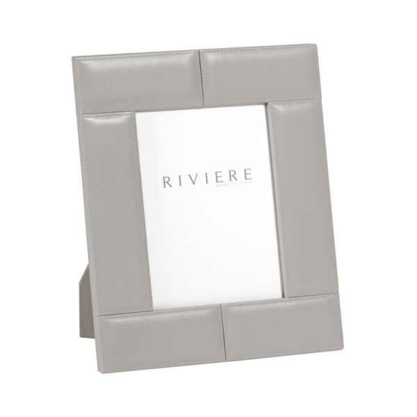 Riviere Eva Classic Leather Picture Frame | Kneen & Co
