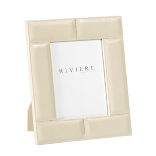 Riviere Eva Classic Leather Picture Frame | Kneen & Co