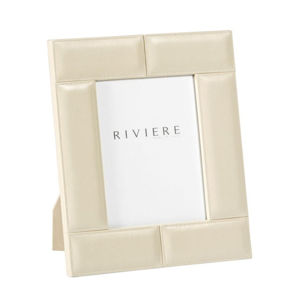 Riviere Eva Classic Leather Picture Frame | Kneen & Co