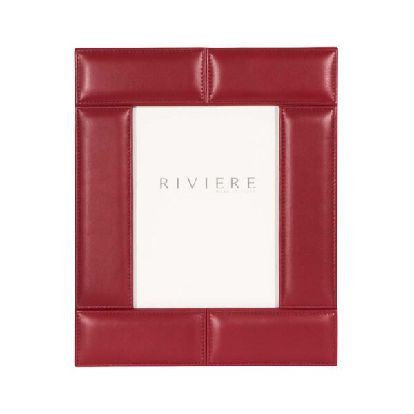 Riviere Eva Classic Leather Picture Frame | Kneen & Co