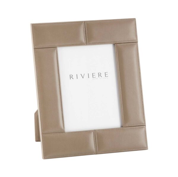 Riviere Eva Classic Leather Picture Frame | Kneen & Co