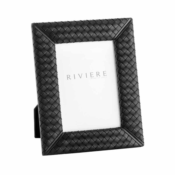 Riviere Nora Leather Picture Frame | Kneen & Co