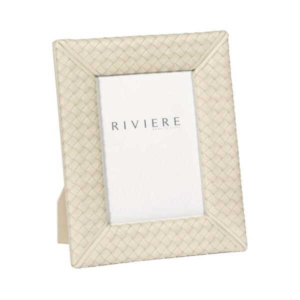 Riviere Nora Leather Picture Frame | Kneen & Co
